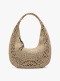 Bolso Hobo Efecto Rafia