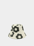 Sombrero Reversible De Nylon Estampado Floral