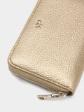 Cartera Con Textura Y Cierre De Cremallera