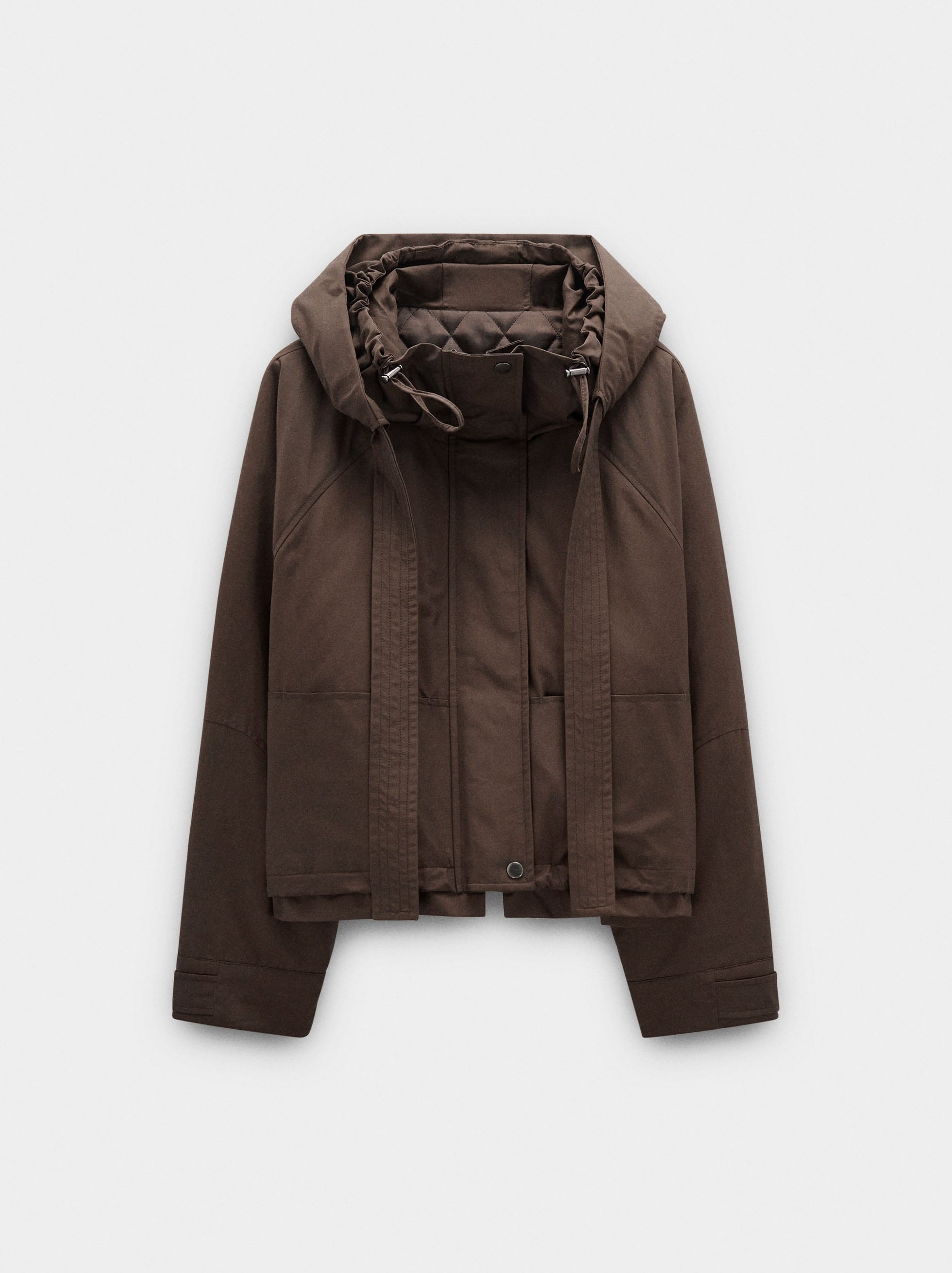 Chaqueta Con Capucha Water Repellent