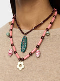 Set De Collares Con Cerámica