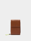 Bolsa Para Móvil Con Textura Y Solapa