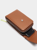 Bolsa Para Móvil Con Textura Y Solapa