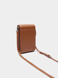 Bolsa Para Móvil Con Textura Y Solapa