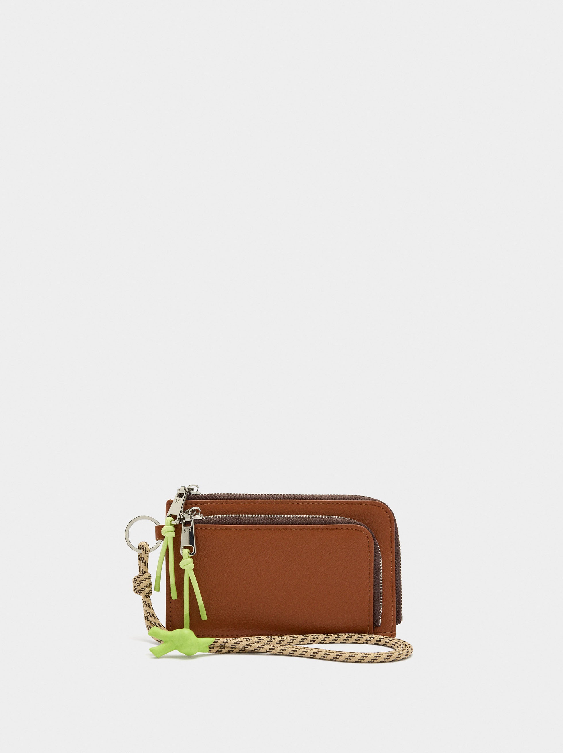 Bolso Multiusos Con Textura Y Cordón