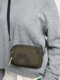 Bolso Multiusos De Nylon Estampado Floral