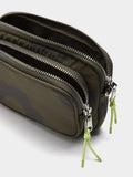 Bolso Multiusos De Nylon Estampado Floral