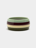 Pulsera Con Rayas En Resina