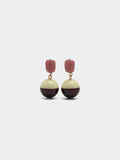 Pendientes Esferas En Resina