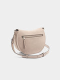 Bolso Bandolera Efecto Piel Con Solapa