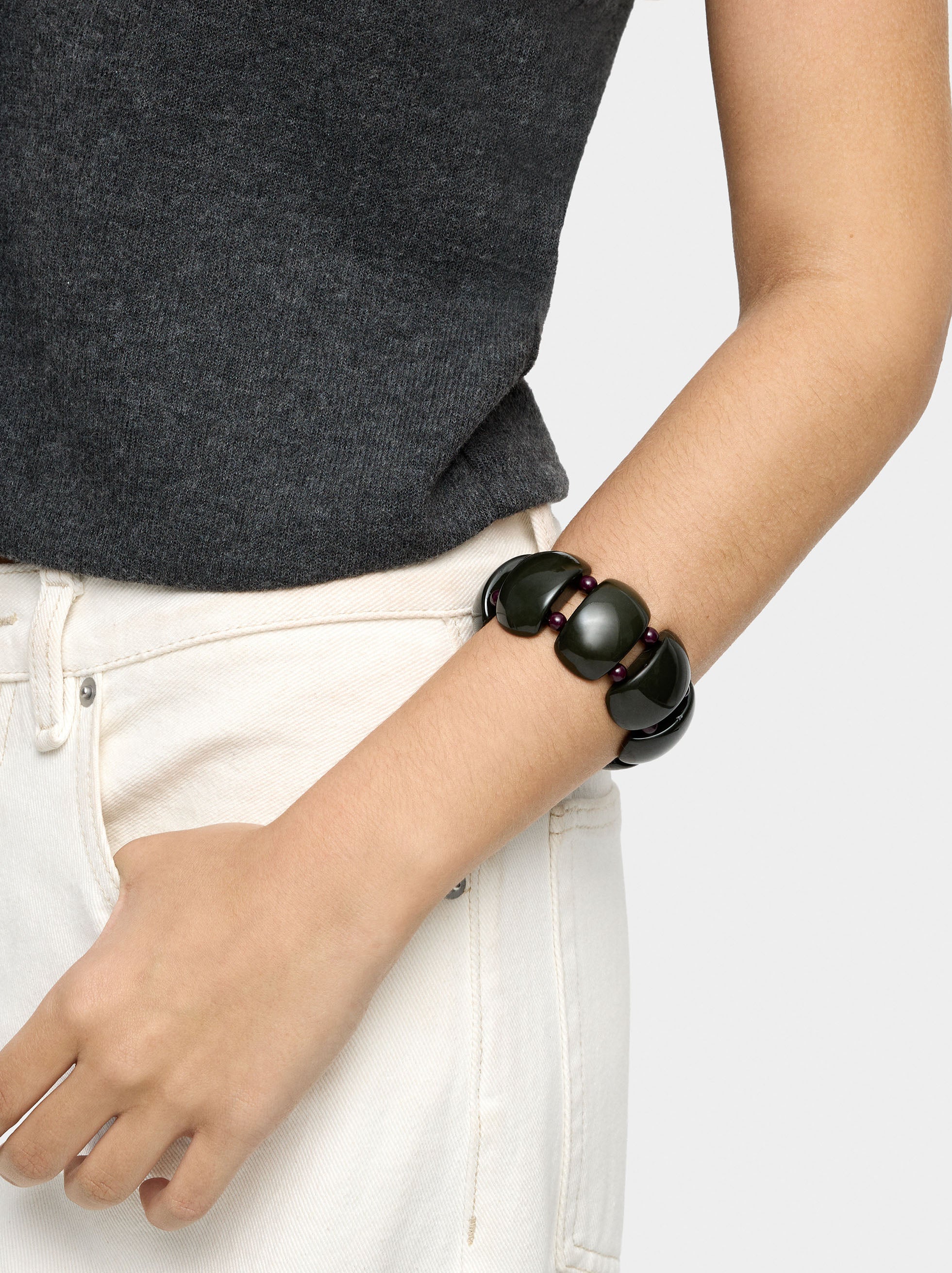 Pulsera Elástica Redondeada