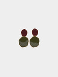 Pendientes Irregulares Con Esmalte