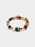 Pulsera Elástica Cuentas Multicolor