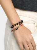 Set De Pulseras Elásticas De Abalorios Multicolor