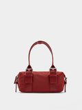 Bolso De Hombro Con Hebillas