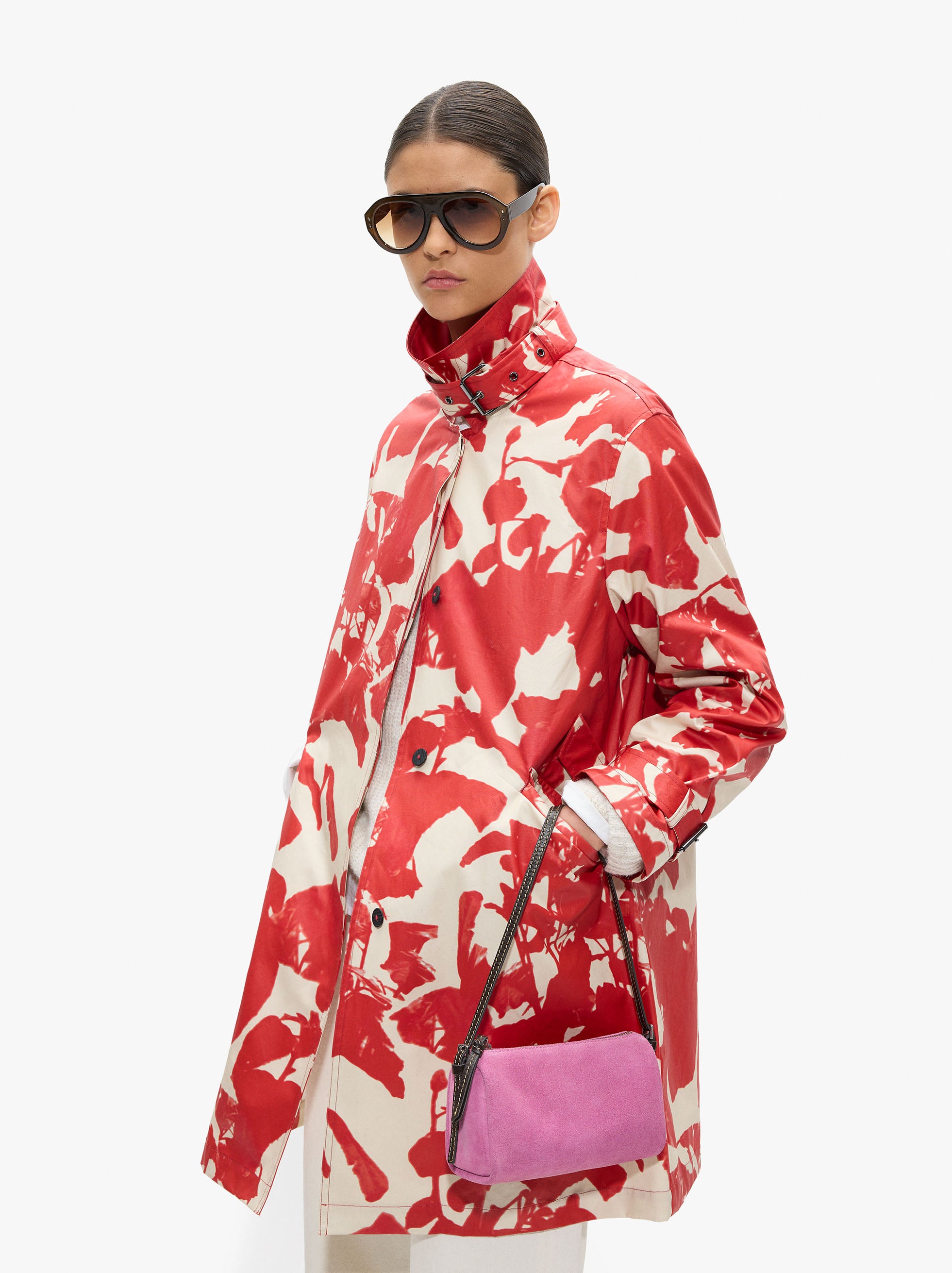 Chaqueta Estampada De Algodón