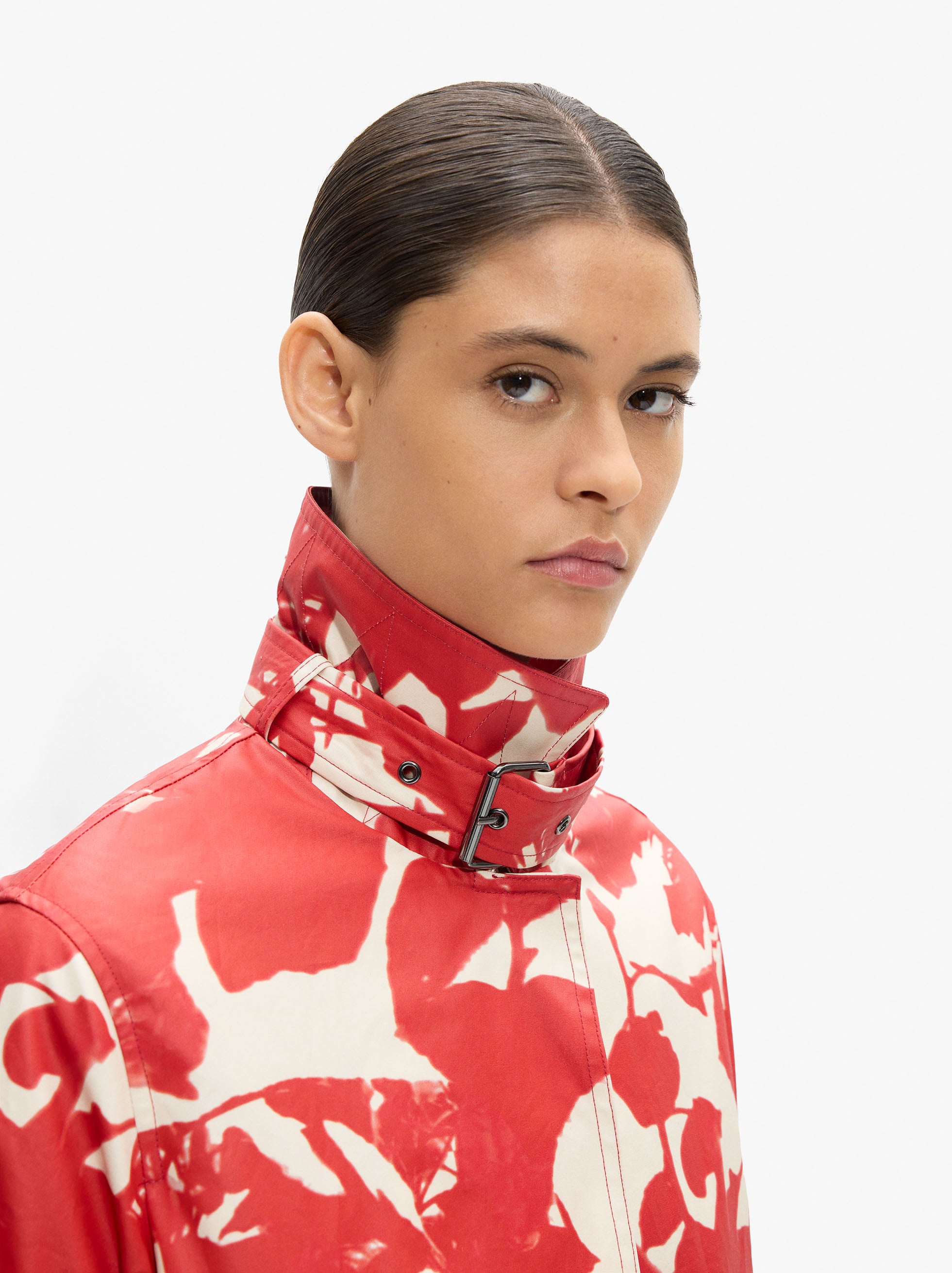 Chaqueta Estampada De Algodón