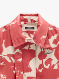 Chaqueta Estampada De Algodón