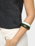 Set De Pulseras Con Resina