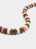 Collar Corto De Cuentas Multicolor