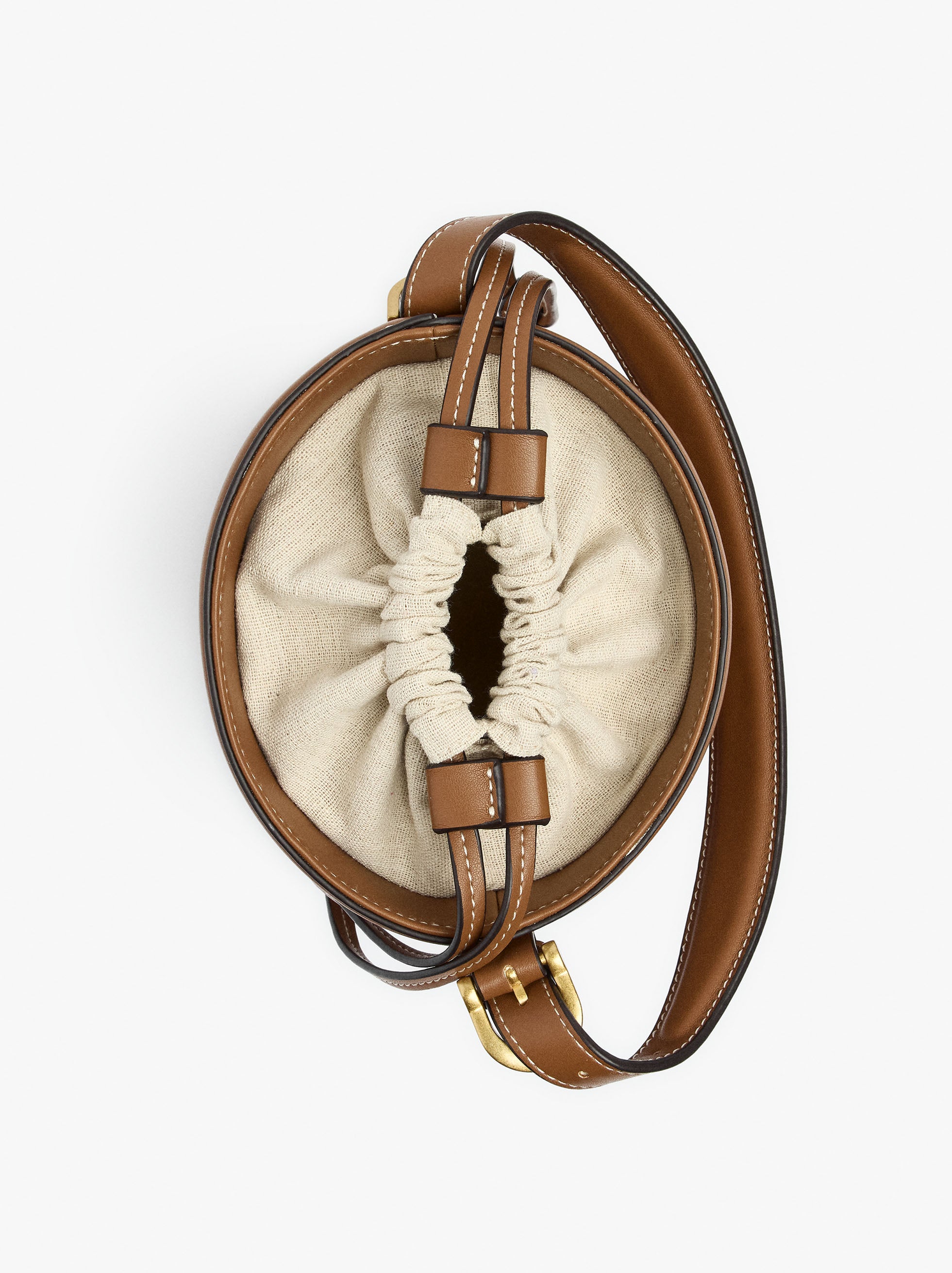 Bolso Bombonera Efecto Rafia Con Bandolera