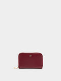 Cartera Con Textura Y Cierre De Cremallera