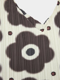 Bolso De Hombro De Nylon Con Estampado Floral