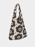 Bolso De Hombro De Nylon Con Estampado Floral