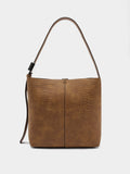 Bolso De Hombro Con Grabado Animal