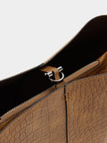 Bolso De Hombro Con Grabado Animal