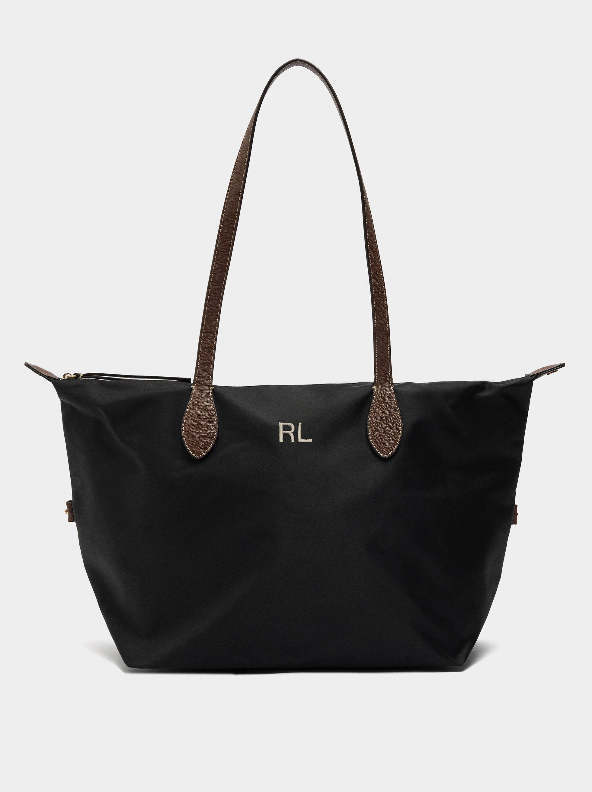 Bolso Shopper Liso De Nylon