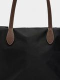 Bolso Shopper Liso De Nylon