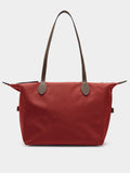 Bolso Shopper Liso De Nylon