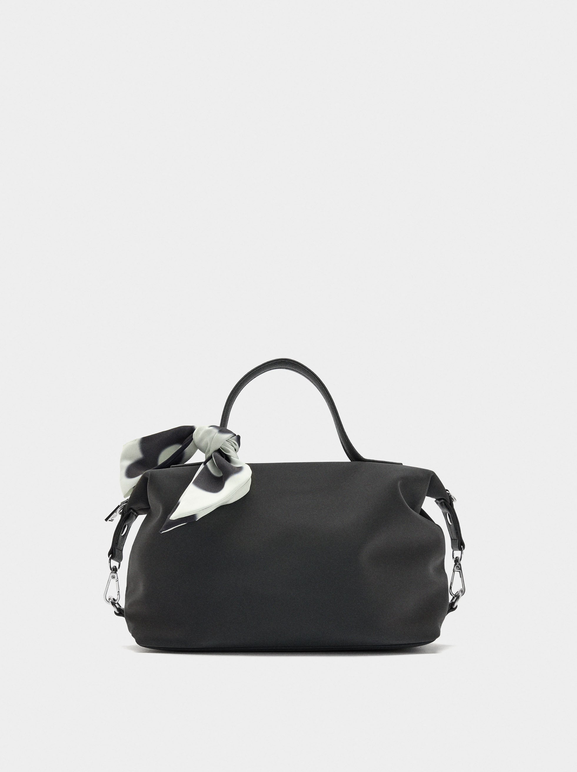 Bolso Tote De Textura Suave