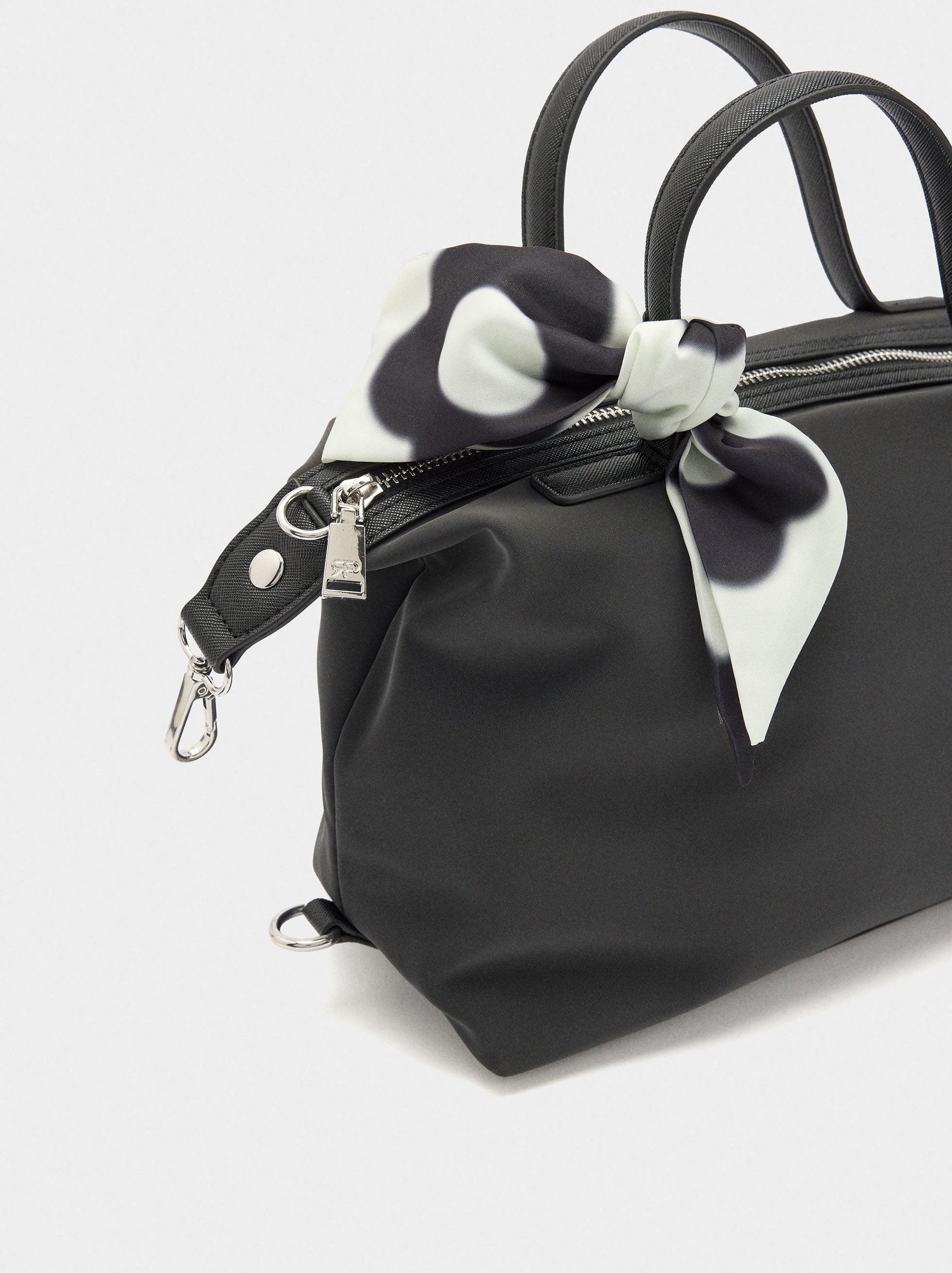 Bolso Tote De Textura Suave
