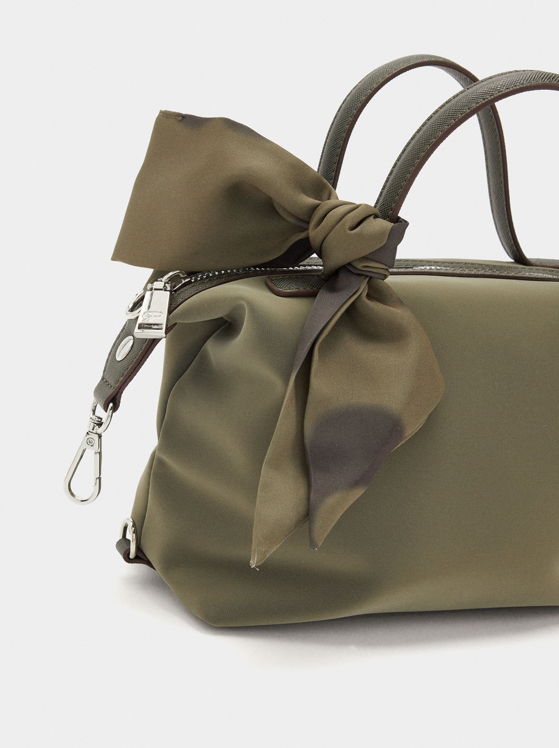 Bolso Tote De Textura Suave