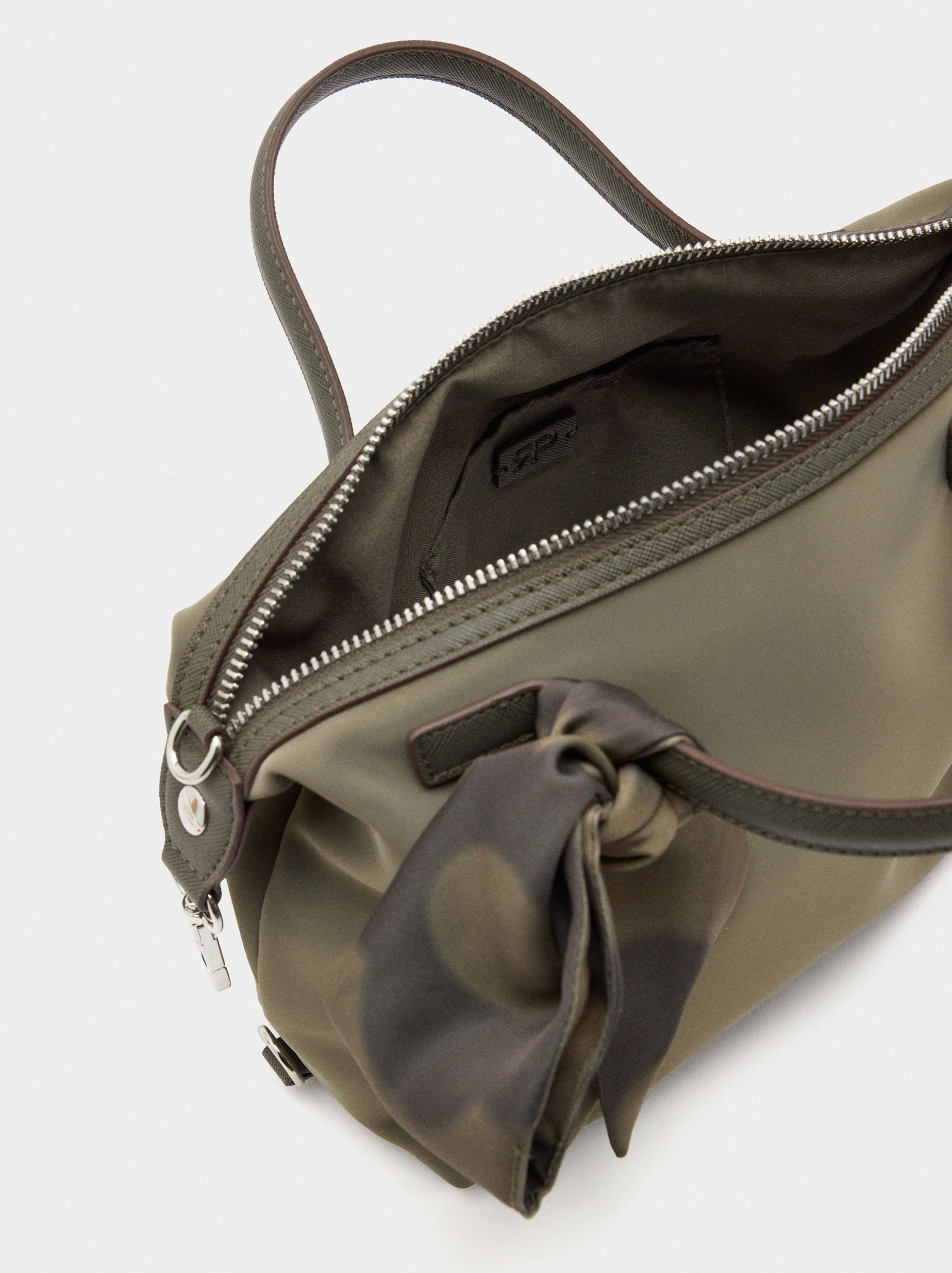 Bolso Tote De Textura Suave