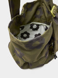 Bolso De Hombro De Nylon Estampado Floral L
