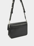 Bolso Bandolera Con Solapa Y Textura