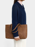 Bolso Shopper Grabado Animal Con Bolsa