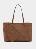 Bolso Shopper Grabado Animal Con Bolsa