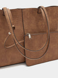 Bolso Shopper Grabado Animal Con Bolsa