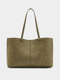Bolso Shopper Grabado Animal Con Bolsa