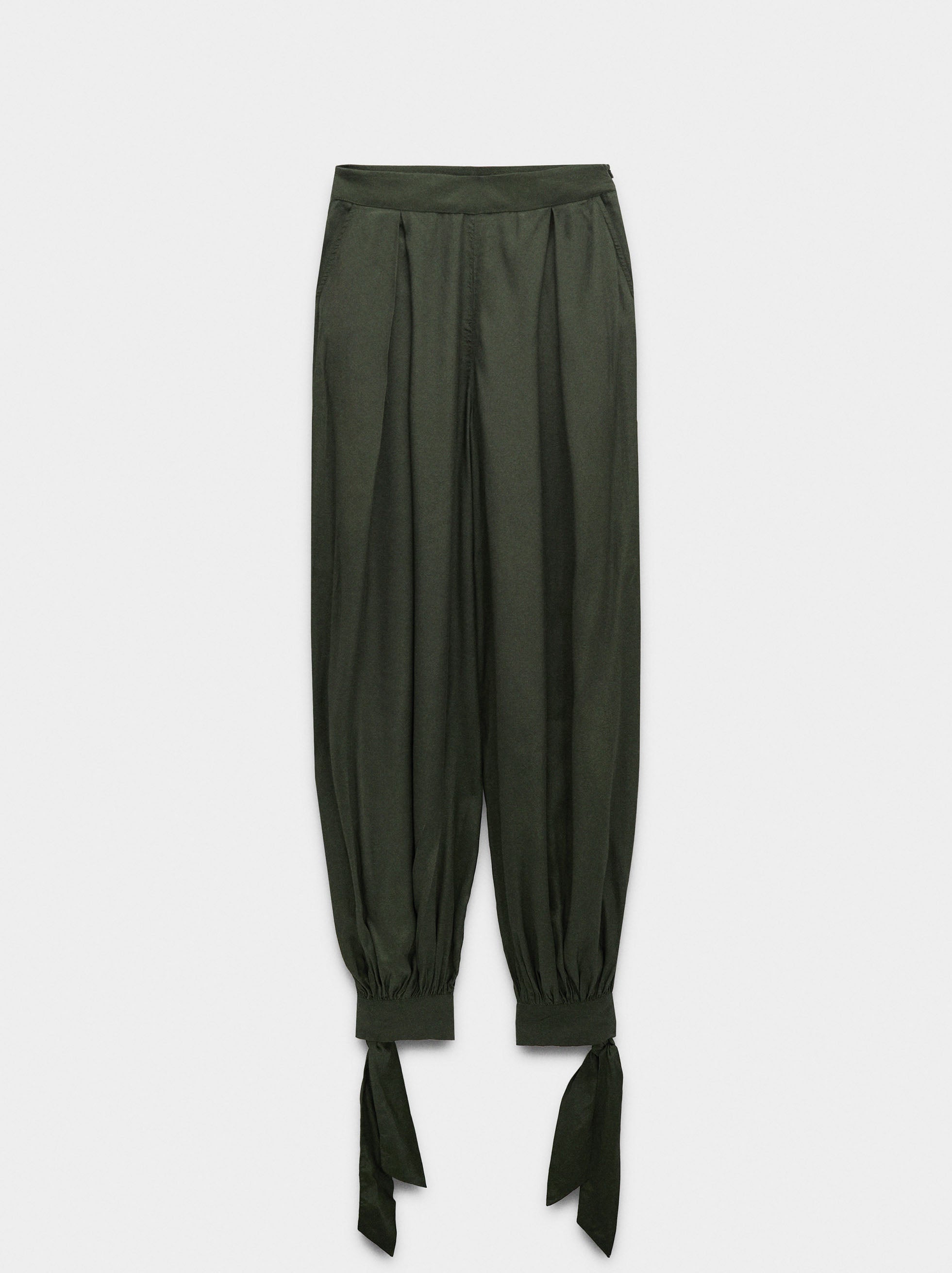 Pantalón Holgado Con Tiras