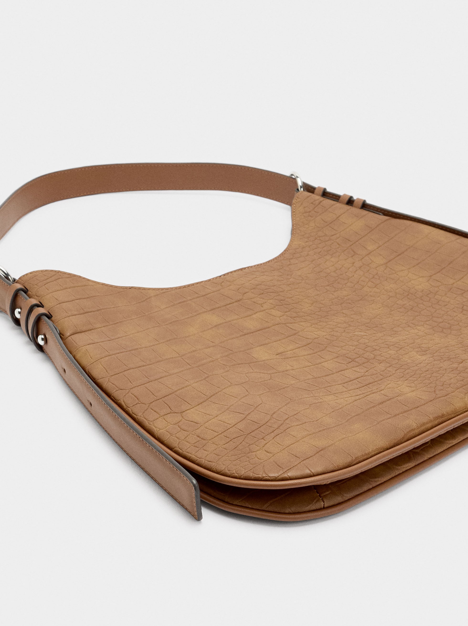 Bolso De Hombro Con Grabado Animal