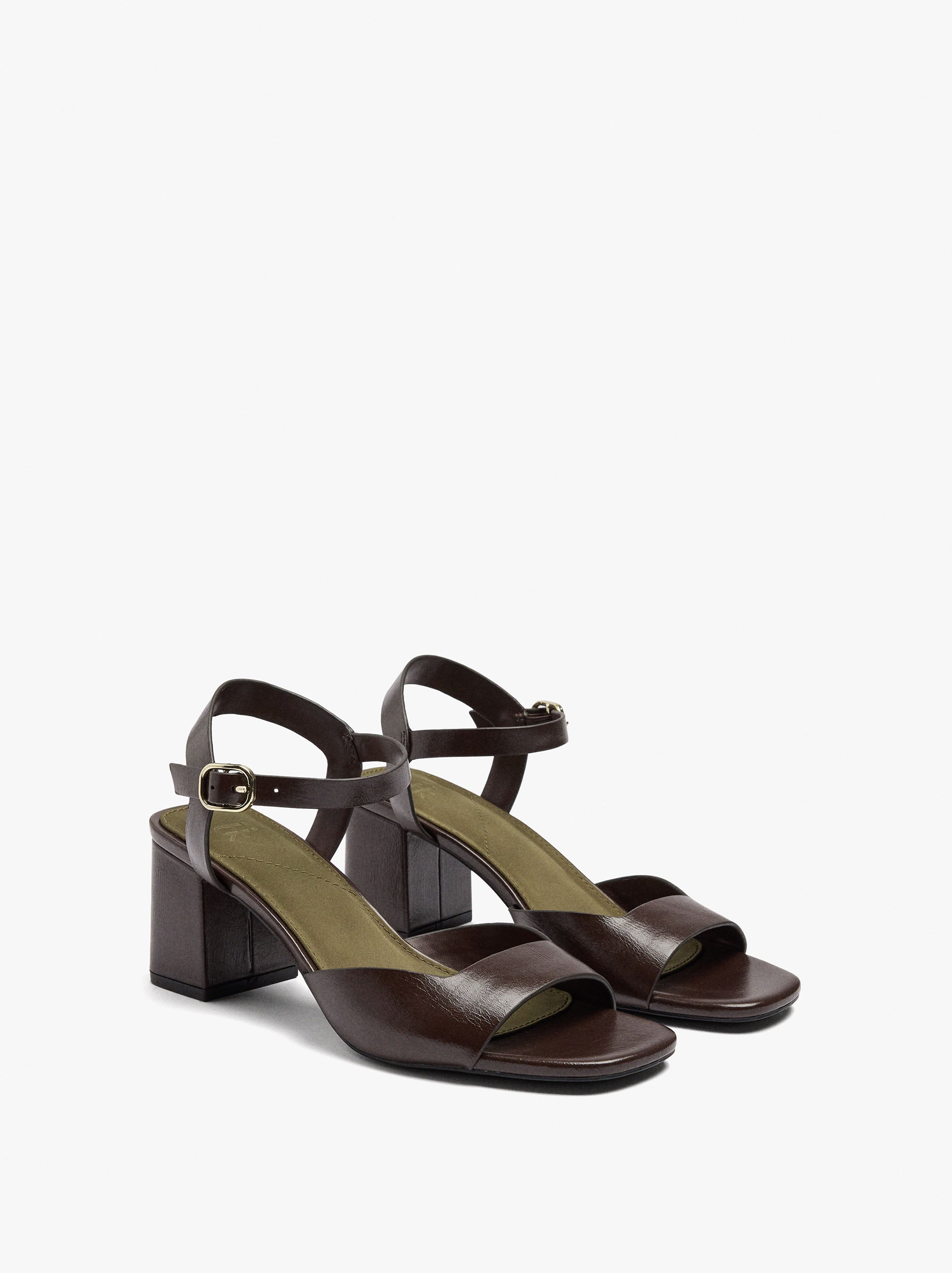 Sandalias Tacón Ancho