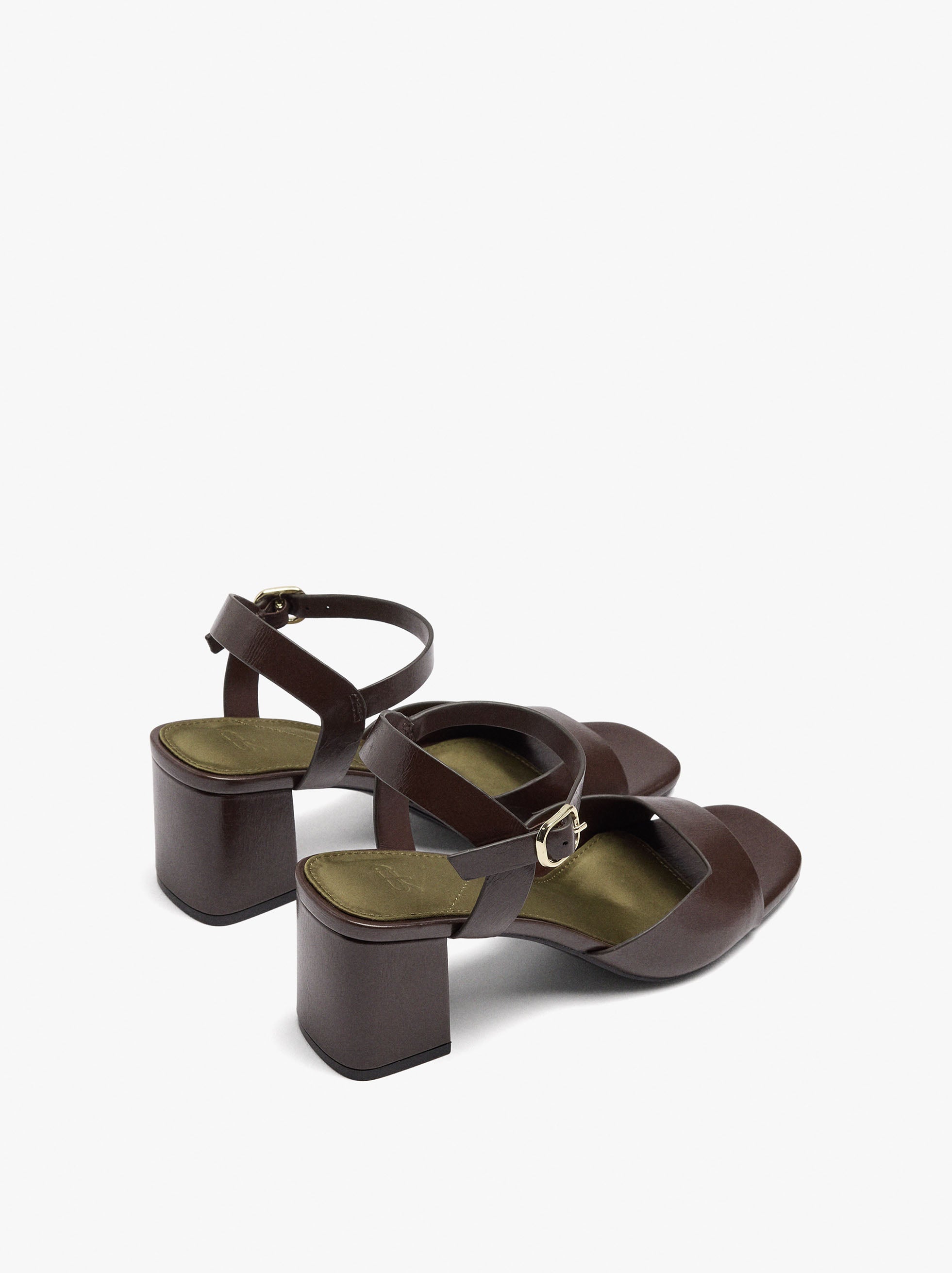 Sandalias Tacón Ancho