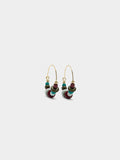 Aros Con Cuentas Multicolor