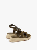 Sandalias De Plataforma Con Hebilla