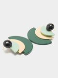 Pendientes Geométricos De Resina